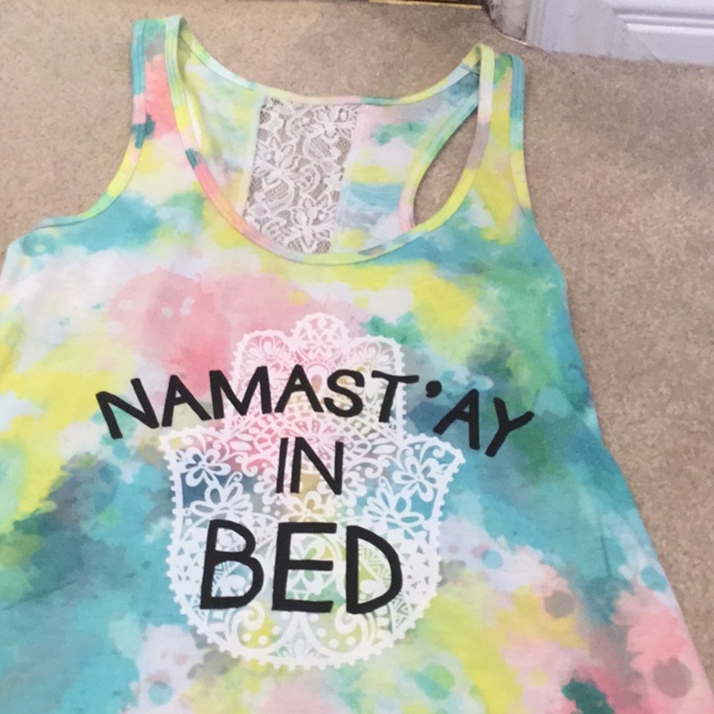 Namaste in bed tank
